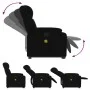 Sillón reclinable de masaje elevable tela negro de , Sillones - Ref: Foro24-3205216, Precio: 293,62 €, Descuento: %