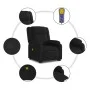 Sillón reclinable de masaje elevable tela negro de , Sillones - Ref: Foro24-3205216, Precio: 293,62 €, Descuento: %