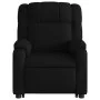 Sillón reclinable de masaje elevable tela negro de , Sillones - Ref: Foro24-3205216, Precio: 293,62 €, Descuento: %