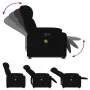 Anhebbarer elektrischer Massagesessel aus schwarzem Stoff von , Sessel - Ref: Foro24-3205240, Preis: 343,51 €, Rabatt: %