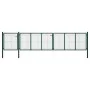 Puerta de jardín de acero verde 500x75 cm de vidaXL, Puertas de jardín - Ref: Foro24-144316, Precio: 410,75 €, Descuento: %