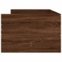 Estructura de cama con cajones roble marrón 90x200 cm de , Camas y somieres - Ref: Foro24-3207349, Precio: 195,74 €, Descuent...