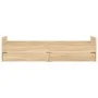 Estructura de cama con cajones roble Sonoma 90x190 cm de , Camas y somieres - Ref: Foro24-3207380, Precio: 149,06 €, Descuent...