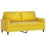 Sofá de 2 plazas terciopelo amarillo 140 cm de , Sofás - Ref: Foro24-359205, Precio: 242,10 €, Descuento: %