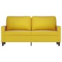 Sofá de 2 plazas terciopelo amarillo 140 cm de , Sofás - Ref: Foro24-359205, Precio: 252,32 €, Descuento: %