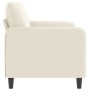 Sofá de 2 plazas terciopelo color crema 140 cm de , Sofás - Ref: Foro24-359450, Precio: 256,88 €, Descuento: %