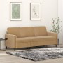 Sofá de 3 plazas terciopelo marrón 180 cm de , Sofás - Ref: Foro24-359459, Precio: 311,67 €, Descuento: %