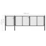 Anthrazitgraues Gartentor aus Stahl 400x75 cm von vidaXL, Gartentore - Ref: Foro24-144328, Preis: 359,45 €, Rabatt: %