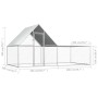 Gallinero acero galvanizado 4x2x2 m de vidaXL, Jaulas y habitáculos para animales pequeños - Ref: Foro24-144556, Precio: 256,...