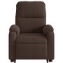 Sillón masaje eléctrico reclinable elevable tela marrón de , Sillones - Ref: Foro24-3204949, Precio: 343,02 €, Descuento: %