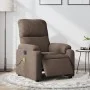 Sillón reclinable de masaje eléctrico tela de microfibra marrón de , Sillones - Ref: Foro24-3204921, Precio: 283,48 €, Descue...