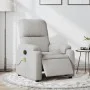 Sillón reclinable masaje eléctrico tela microfibra gris claro de , Sillones - Ref: Foro24-3204923, Precio: 280,48 €, Descuent...