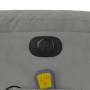 Sillón reclinable masaje eléctrico tela microfibra gris claro de , Sillones - Ref: Foro24-3204923, Precio: 293,22 €, Descuent...