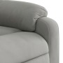 Sillón reclinable de masaje elevable tela microfibra gris claro de , Sillones - Ref: Foro24-3204937, Precio: 312,65 €, Descue...