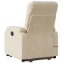 Anhebbarer elektrischer Massagesessel mit cremefarbenem Stoff von , Sessel - Ref: Foro24-3204954, Preis: 382,76 €, Rabatt: %