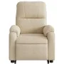 Anhebbarer elektrischer Massagesessel mit cremefarbenem Stoff von , Sessel - Ref: Foro24-3204954, Preis: 382,76 €, Rabatt: %