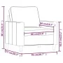 Red velvet armchair 60 cm by , Sofas - Ref: Foro24-359183, Price: 135,01 €, Discount: %