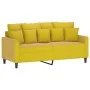 Sofá de 2 plazas terciopelo amarillo 140 cm de , Sofás - Ref: Foro24-359309, Precio: 199,38 €, Descuento: %