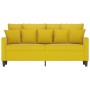 Sofá de 2 plazas terciopelo amarillo 140 cm de , Sofás - Ref: Foro24-359309, Precio: 207,22 €, Descuento: %
