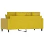 Sofá de 2 plazas terciopelo amarillo 140 cm de , Sofás - Ref: Foro24-359309, Precio: 199,38 €, Descuento: %