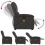 Sillón reclinable masaje elevable cuero auténtico marrón oscuro de , Sillones - Ref: Foro24-3204267, Precio: 429,50 €, Descue...