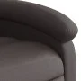 Sillón reclinable masaje elevable cuero auténtico marrón oscuro de , Sillones - Ref: Foro24-3204267, Precio: 429,50 €, Descue...