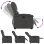 Sillón reclinable eléctrico elevable cuero auténtico gris de , Sillones - Ref: Foro24-3204273, Precio: 411,90 €, Descuento: %