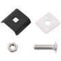 Conector de enrejado 25 sets gris antracita de vidaXL, Accesorios para rejas y vallas - Ref: Foro24-144498, Precio: 39,05 €, ...