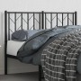 Cabecero de metal negro 120 cm de , Cabeceros y pies de cama - Ref: Foro24-374468, Precio: 30,61 €, Descuento: %