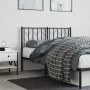 Kopfteil aus schwarzem Metall, 120 cm von , Kopf- und Fußteile - Ref: Foro24-374468, Preis: 30,18 €, Rabatt: %