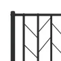Kopfteil aus schwarzem Metall, 120 cm von , Kopf- und Fußteile - Ref: Foro24-374468, Preis: 30,18 €, Rabatt: %