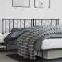 Cabecero de metal negro 200 cm de , Cabeceros y pies de cama - Ref: Foro24-374475, Precio: 39,54 €, Descuento: %