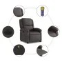 Sillón de masaje eléctrico cuero auténtico marrón oscuro de , Sillones - Ref: Foro24-3204259, Precio: 391,80 €, Descuento: %
