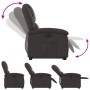 Sillón reclinable eléctrico pie cuero auténtico marrón oscuro de , Sillones - Ref: Foro24-3204271, Precio: 435,66 €, Descuent...