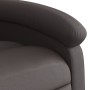 Sillón reclinable eléctrico pie cuero auténtico marrón oscuro de , Sillones - Ref: Foro24-3204271, Precio: 435,66 €, Descuent...