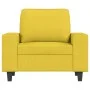 Light yellow fabric armchair 60 cm by , Sofas - Ref: Foro24-359380, Price: 182,27 €, Discount: %