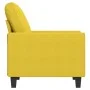 Light yellow fabric armchair 60 cm by , Sofas - Ref: Foro24-359380, Price: 182,27 €, Discount: %