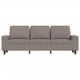 Sofá de 3 plazas de tela gris taupe 180 cm de , Sofás - Ref: Foro24-359406, Precio: 284,46 €, Descuento: %
