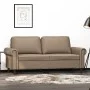 Sofá de 2 plazas de cuero sintético color capuchino 140 cm de , Sofás - Ref: Foro24-359508, Precio: 236,25 €, Descuento: %
