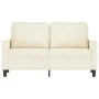 Sofá de 2 plazas terciopelo color crema 120 cm de , Sofás - Ref: Foro24-359197, Precio: 245,67 €, Descuento: %