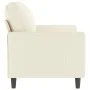 Sofá de 2 plazas terciopelo color crema 120 cm de , Sofás - Ref: Foro24-359197, Precio: 245,67 €, Descuento: %