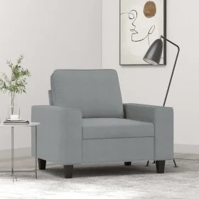 Light gray fabric armchair 60 cm by , Sofas - Ref: Foro24-359375, Price: 146,41 €, Discount: %