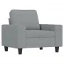 Light gray fabric armchair 60 cm by , Sofas - Ref: Foro24-359375, Price: 146,41 €, Discount: %