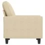 Sillón de tela color crema 60 cm de , Sofás - Ref: Foro24-359377, Precio: 183,05 €, Descuento: %