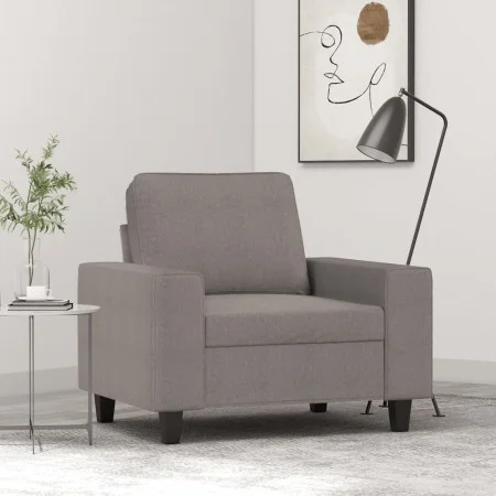 Taupe gray fabric armchair 60 cm by , Sofas - Ref: Foro24-359382, Price: 208,36 €, Discount: %