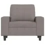 Taupe gray fabric armchair 60 cm by , Sofas - Ref: Foro24-359382, Price: 208,36 €, Discount: %