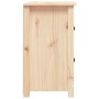 Mesitas de noche 2 uds madera maciza de pino 40x35x61,5 cm de vidaXL, Mesitas de noche - Ref: Foro24-820947, Precio: 92,67 €,...