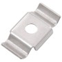 Abrazaderas de mariposa para vallas 50 uds acero inoxidable de vidaXL, Accesorios para rejas y vallas - Ref: Foro24-144508, P...
