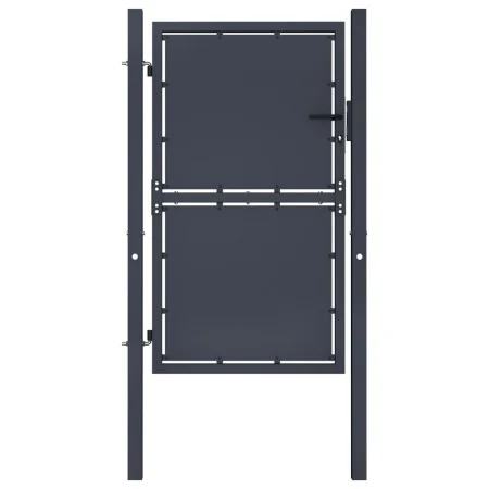 Gartentor aus anthrazitgrauem Stahl 100x150 cm von vidaXL, Gartentore - Ref: Foro24-144520, Preis: 224,04 €, Rabatt: %