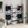 Estantería madera de ingeniería negra 155,5x24x166,5 cm de , Librerías y estanterías - Ref: Foro24-838858, Precio: 101,85 €, ...